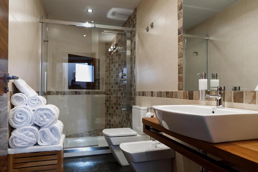 Koupelna v ubytování Eco Hotel Boutique & Spa Capitulo Trece - Adults Only