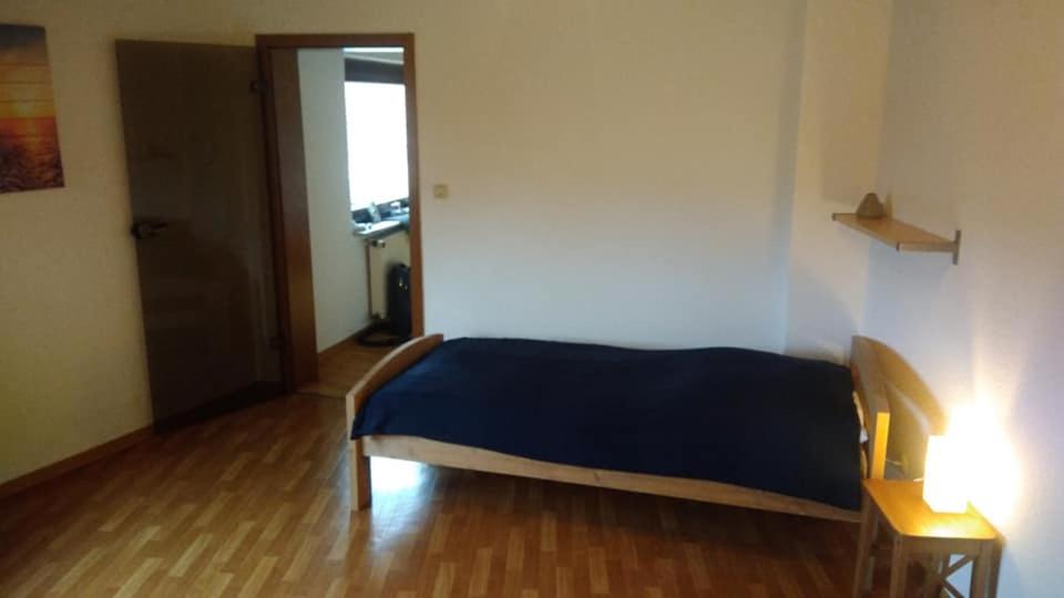 Postel nebo postele na pokoji v ubytování "Klein und Fein"-Monteurzimmer Pohlheim