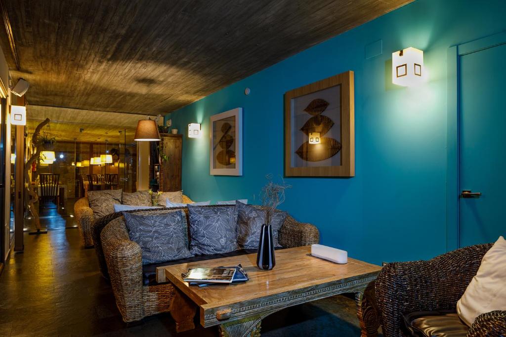 Posezení v ubytování Eco Hotel Boutique & Spa Capitulo Trece - Adults Only