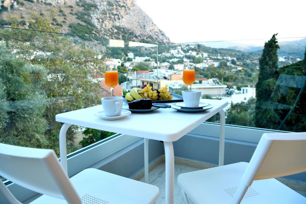 Nespecifikovaný výhled na hory nebo výhled na hory při pohledu z bed and breakfast