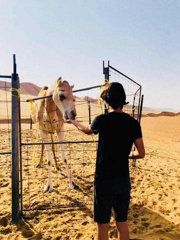 Gasten van Wahiba Bedouin Rustic Camp