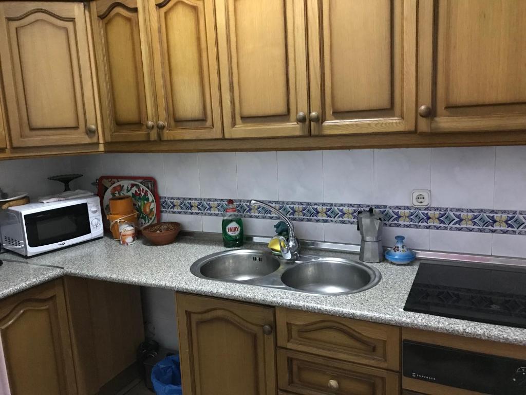 Una cocina o zona de cocina en Casa Marta
