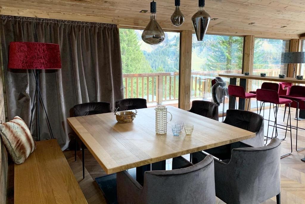 Posezení v ubytování Skilodge Oberlech