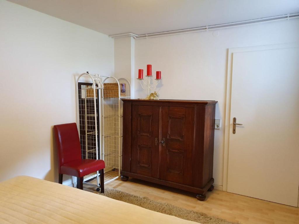 Postel nebo postele na pokoji v ubytování Appartements Strasser Angelika