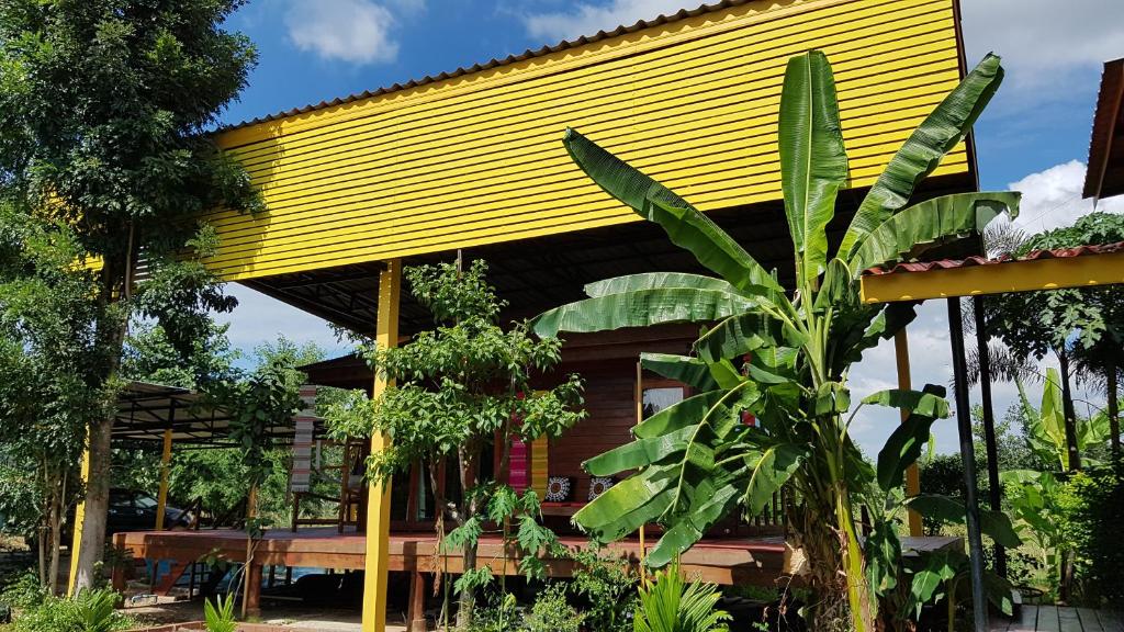 Zahrada ubytování SukhothaiNeeDee FarmCafe