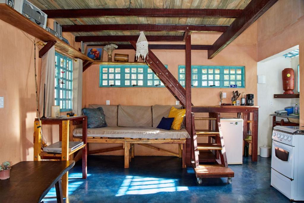 Chalé Sossego e Casa Flora - One-Bedroom Chalet