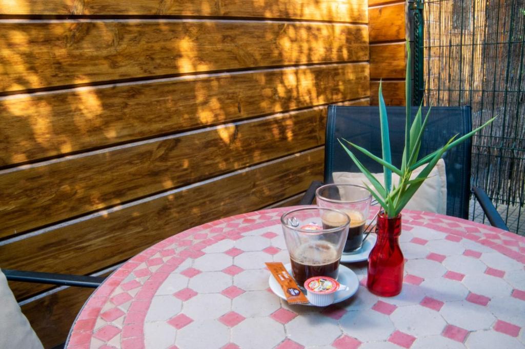 Nápoje v ubytovaní Hotel Somlom - ECO Friendly Montseny