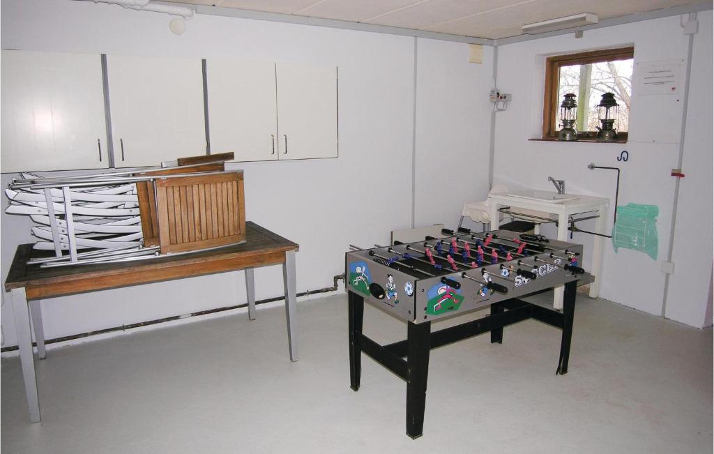 Kuchyň nebo kuchyňský kout v ubytování Holiday Home Laxtonvej Humble Denm