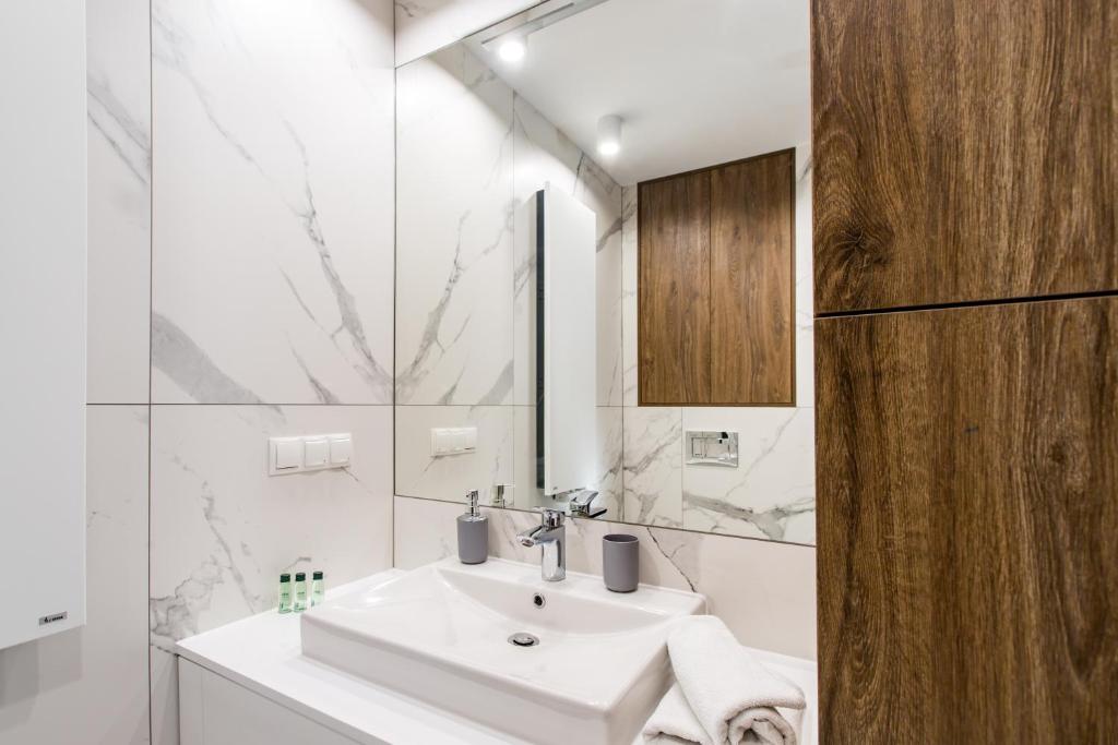 Kúpeľňa v ubytovaní Homewell Apartments Dominikańska