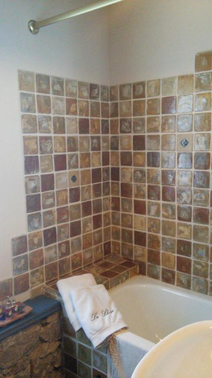 Kúpeľňa v ubytovaní Posada La Llosa de Somo