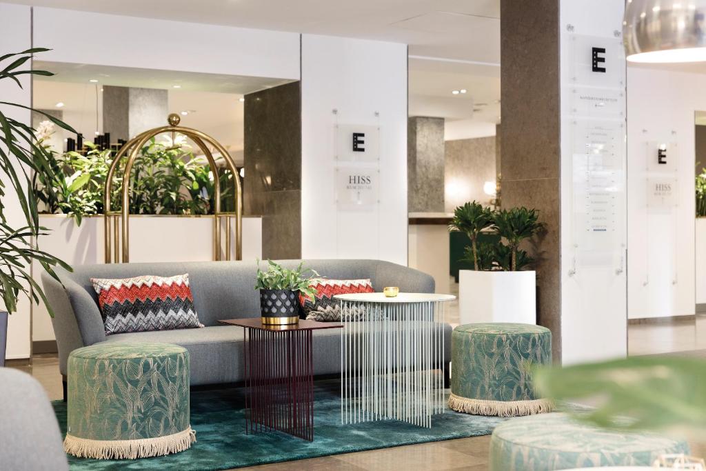 Posezení v ubytování Elite Grand Hotel Norrköping