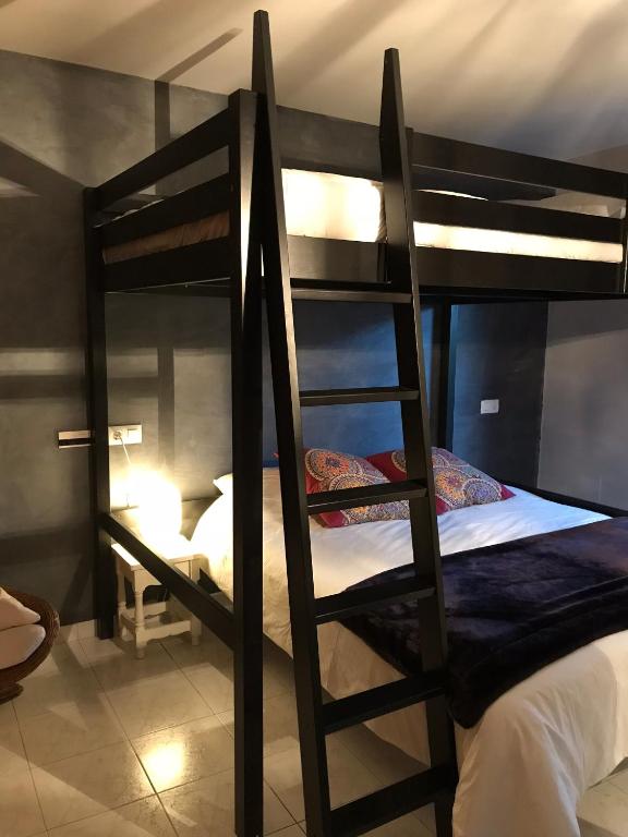 Postel nebo postele na pokoji v ubytování Casa Rustica Cabanes