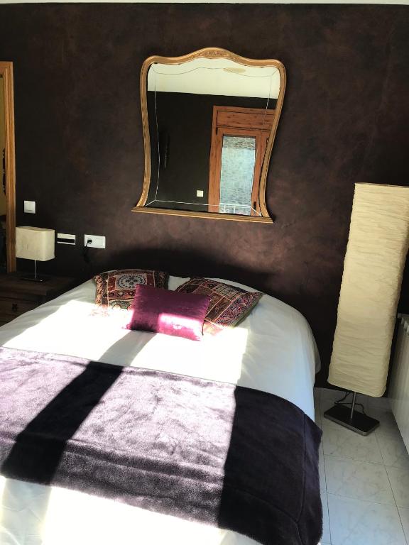 Postel nebo postele na pokoji v ubytování Casa Rustica Cabanes