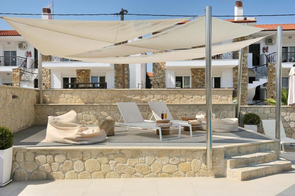 Posezení v ubytování Aristotelis Hotel