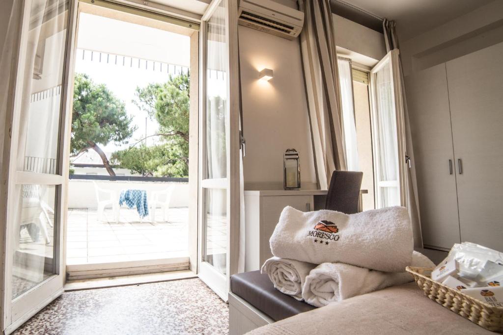 Postel nebo postele na pokoji v ubytování B&B Moresco