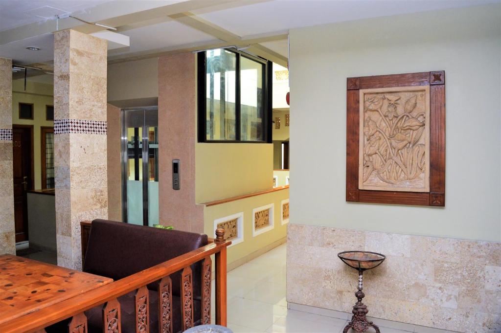 Posezení v ubytování Hotel Mataram 2 Malioboro