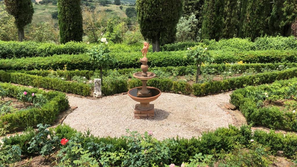Zahrada ubytování Agriturismo Macciangrosso Casale Piccolomini