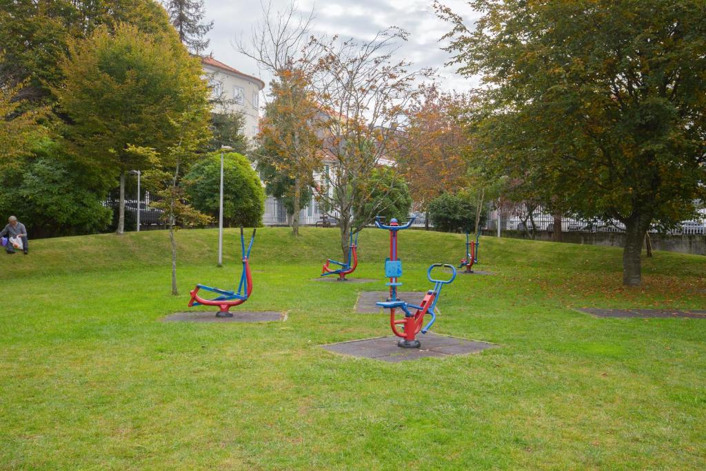 Zahrada ubytování Covelo Park Apartment