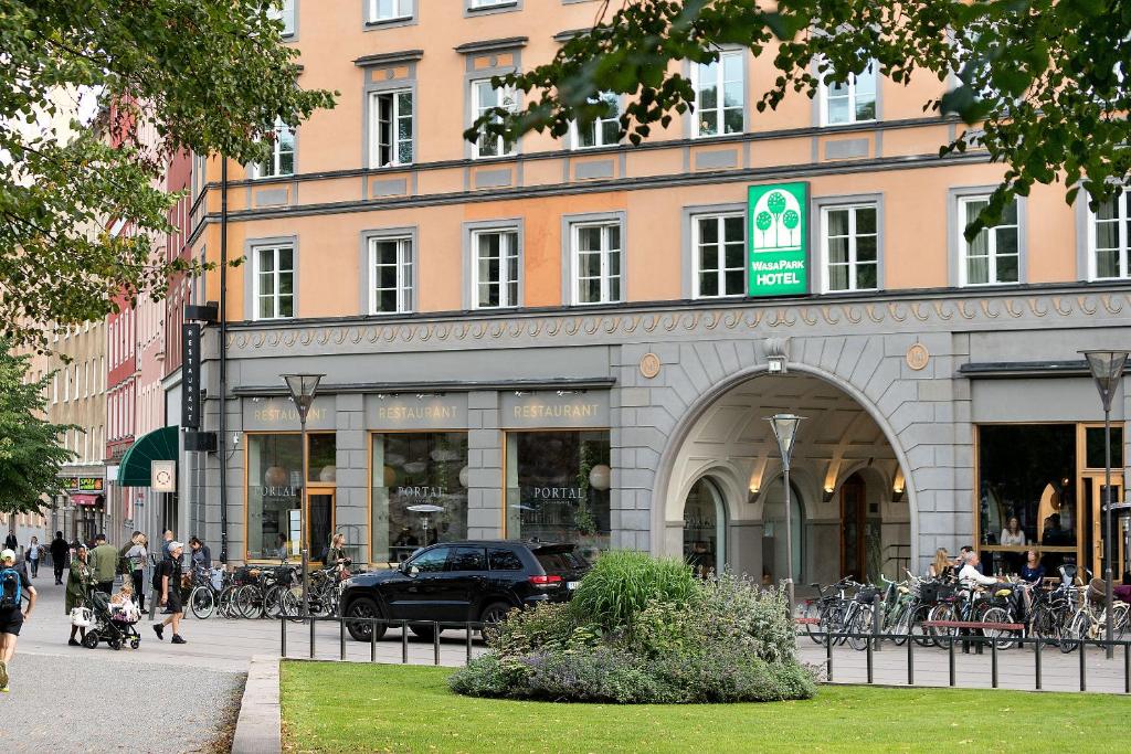 Budova, kde se hotel nachází