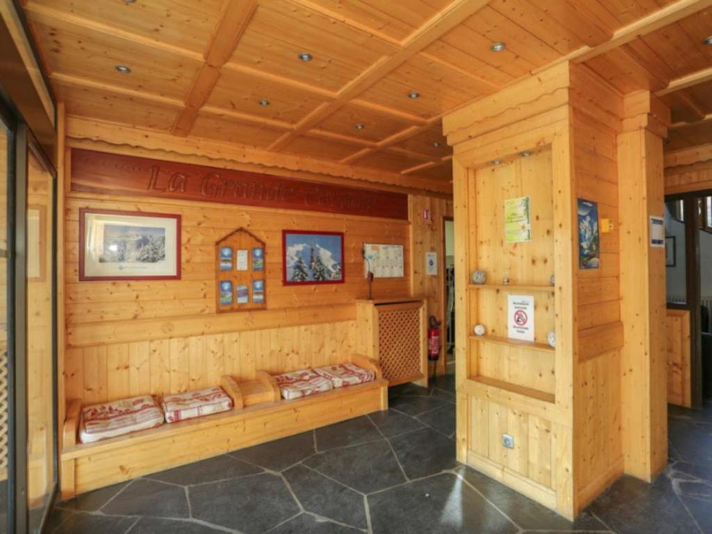 Posezení v ubytování Coeur des Alpes