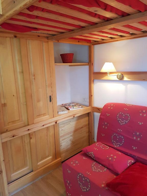 Postel nebo postele na pokoji v ubytování Coeur des Alpes