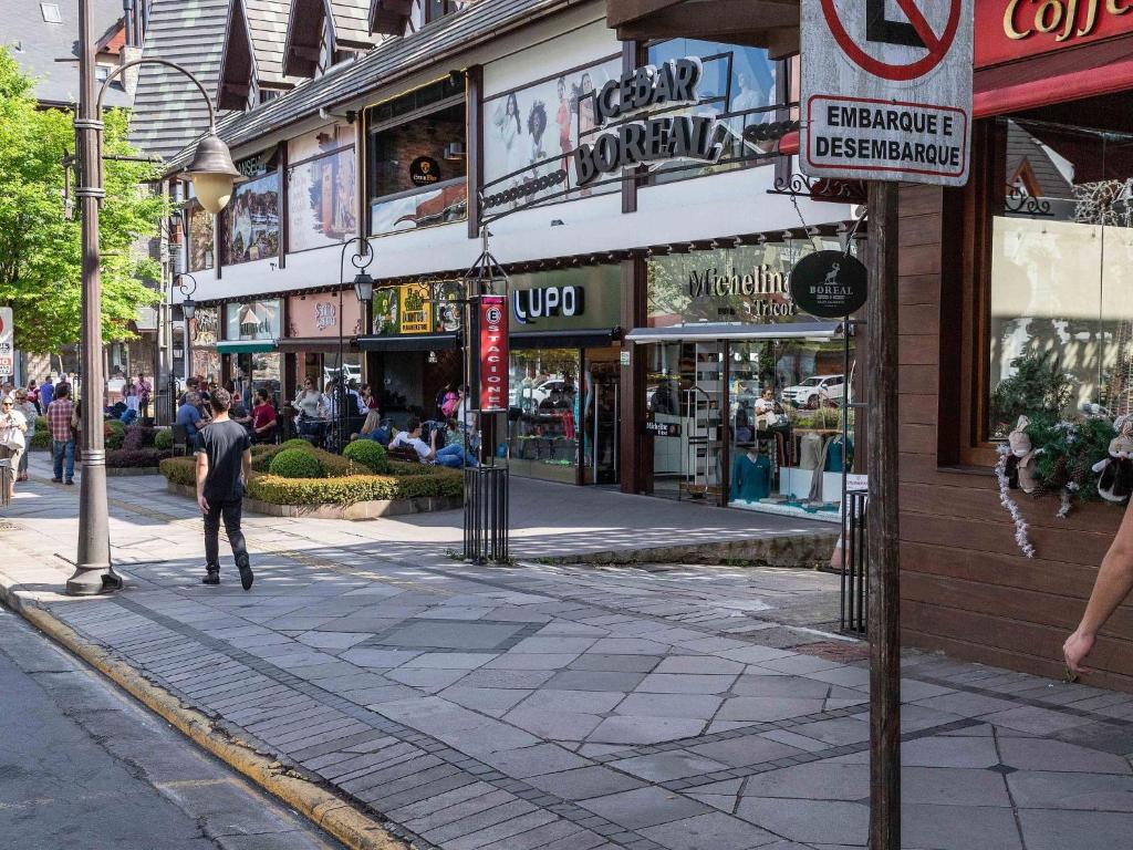  LOCAR-IN GRAMADO Studio 100 m da Rua Coberta