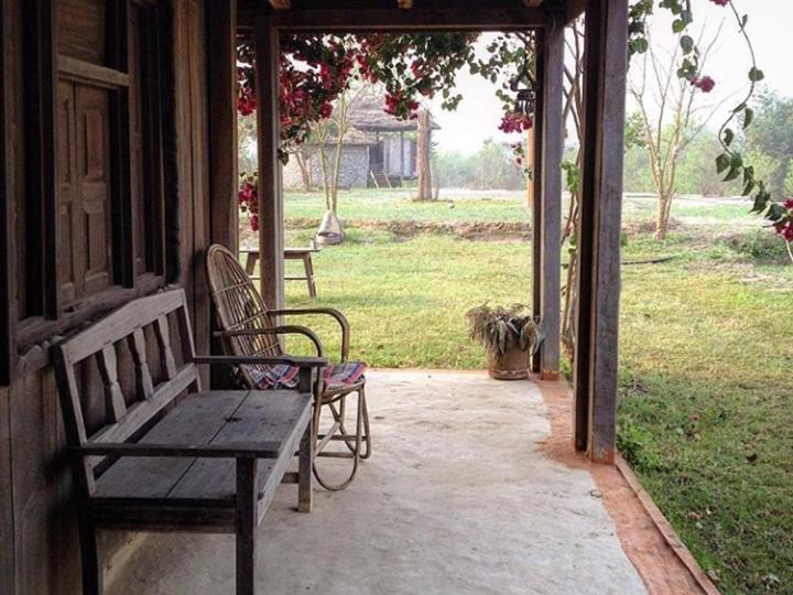 Zahrada ubytování Shanta Ghar A Rustic Guesthouse