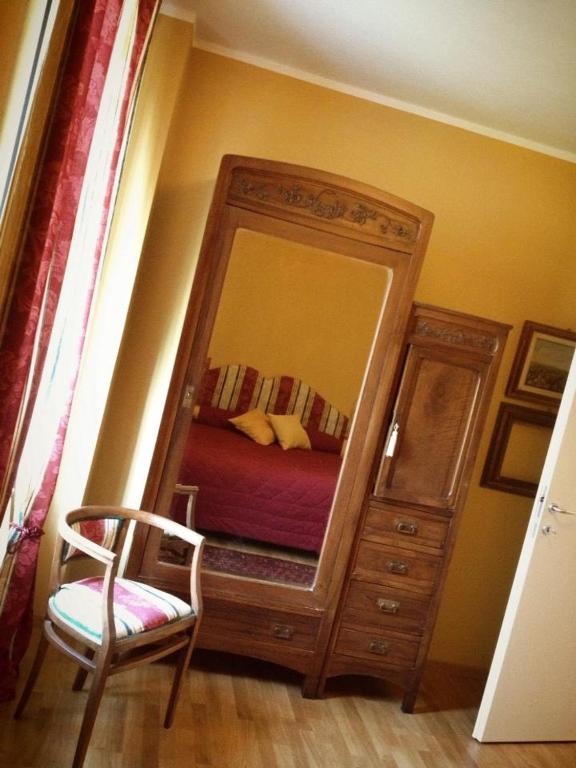 Postel nebo postele na pokoji v ubytování Cascina Patrizia