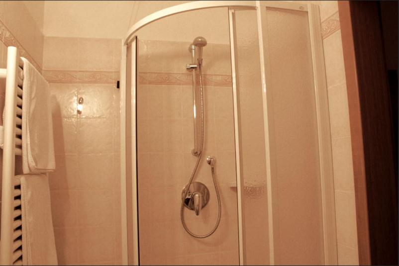 Koupelna v ubytování Hotel Venezia