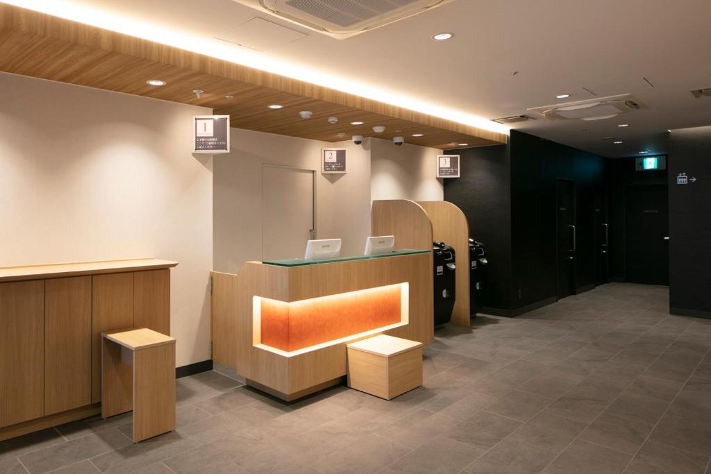 Vstupní hala nebo recepce v ubytování R&B Hotel Kyoto Shijo Kawaramachi