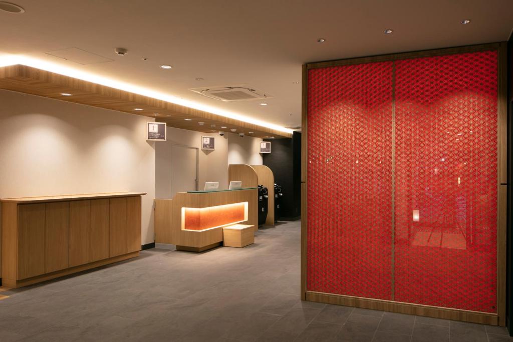 Vstupní hala nebo recepce v ubytování R&B Hotel Kyoto Shijo Kawaramachi