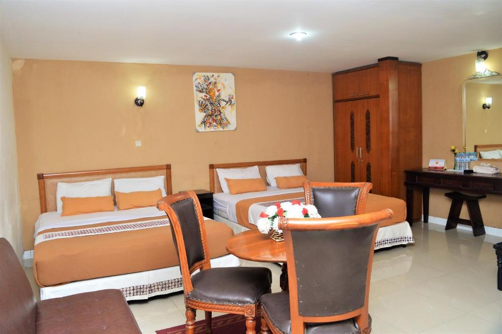 Posezení v ubytování Hotel Mataram 2 Malioboro