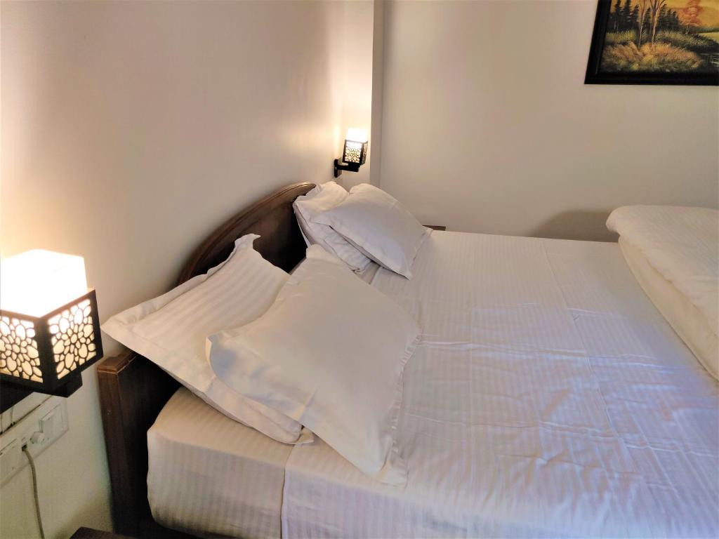 Postel nebo postele na pokoji v ubytování Cp Villa - Rooms with Patio