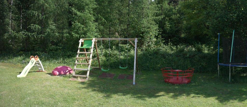 Herní místnost nebo prostor pro děti v ubytování Ferienwohungen Wassertheurer