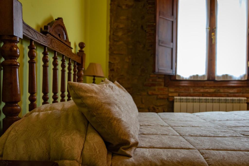 Posteľ alebo postele v izbe v ubytovaní Casa Rural Nestazar II