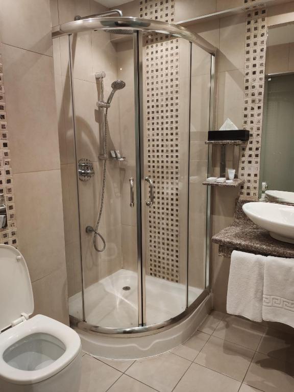 Koupelna v ubytování Best Western Plus Meridian Hotel