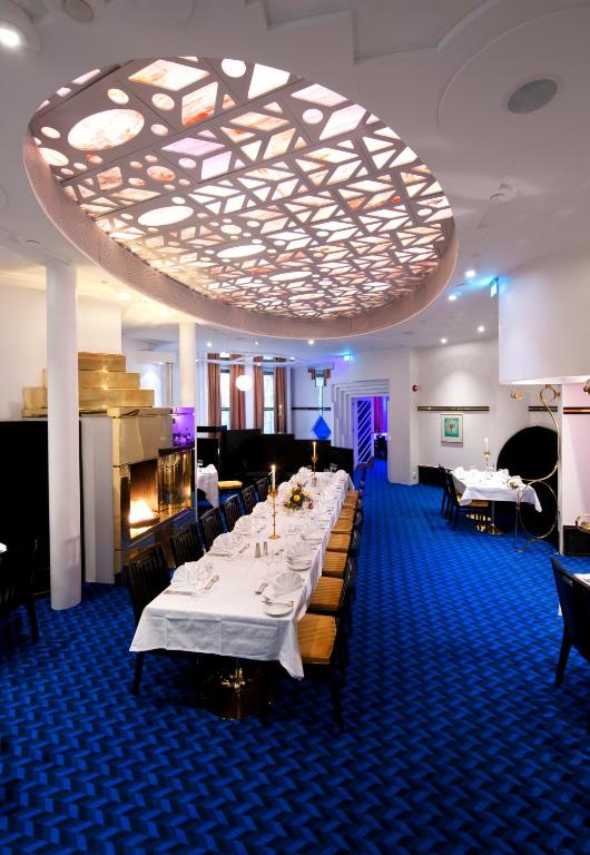 Et sittehjørne på Thon Hotel Oslofjord