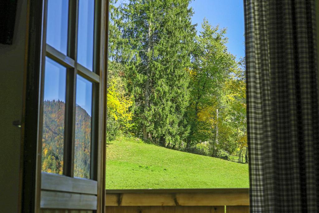 Zahrada ubytování Haus Leiter