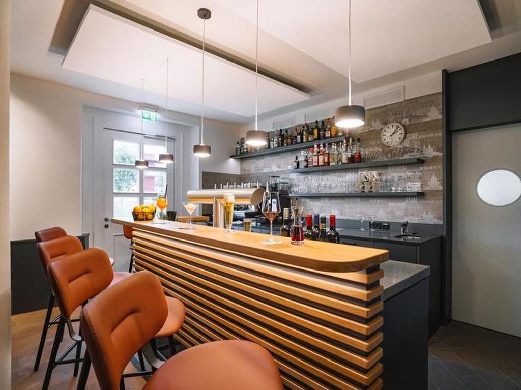 Lounge nebo bar v ubytování Bahnhof Oberkirch