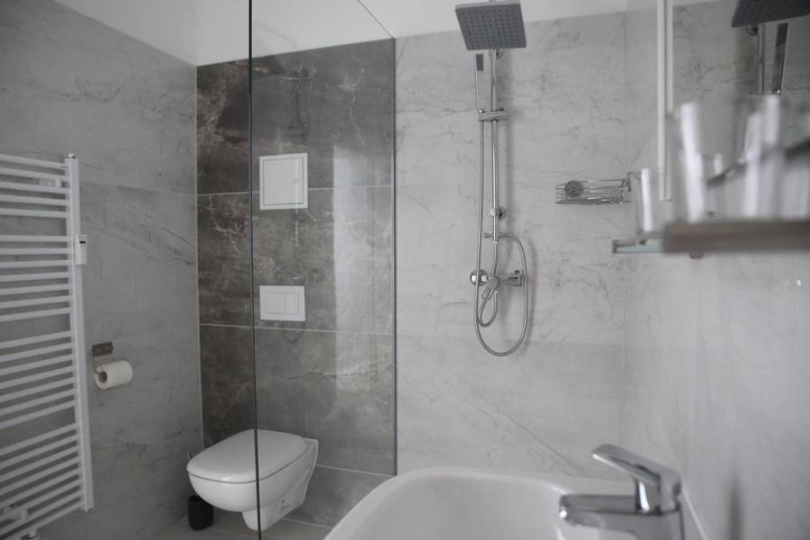 Koupelna v ubytování A&F Hotel Chemnitz