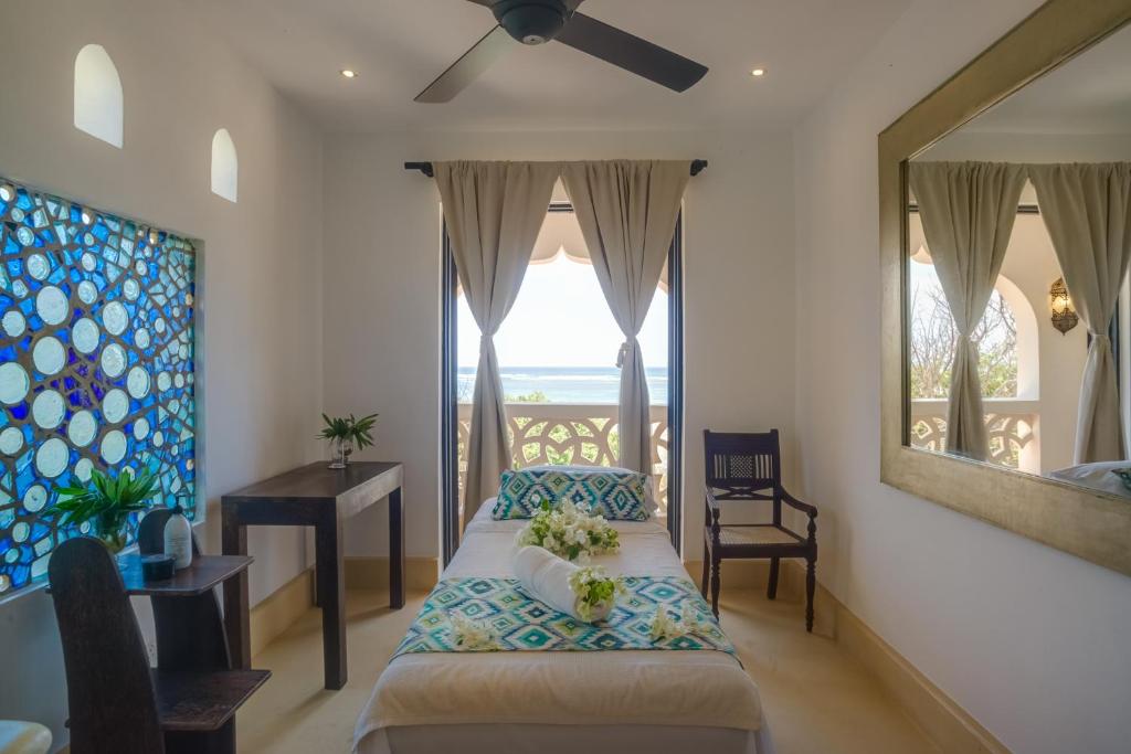Letto o letti in una camera di Swahili Beach