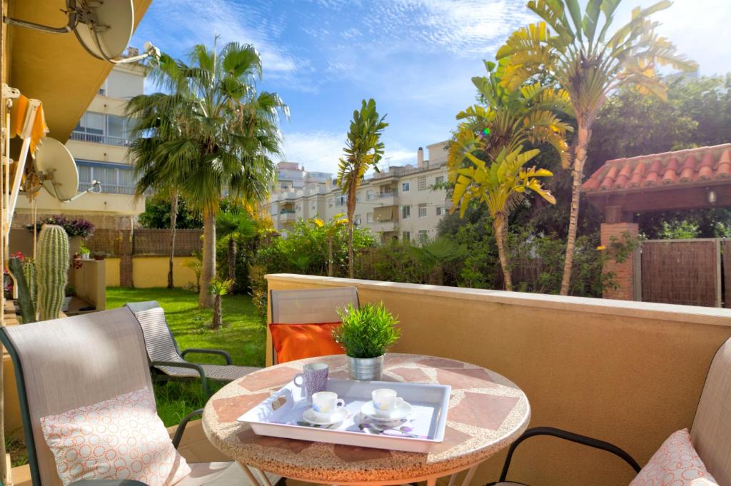 Zahrada ubytování Apartamento Cala Bajo