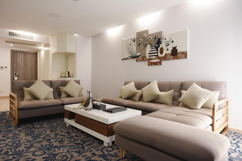 Posezení v ubytování Opal Hotel Amman