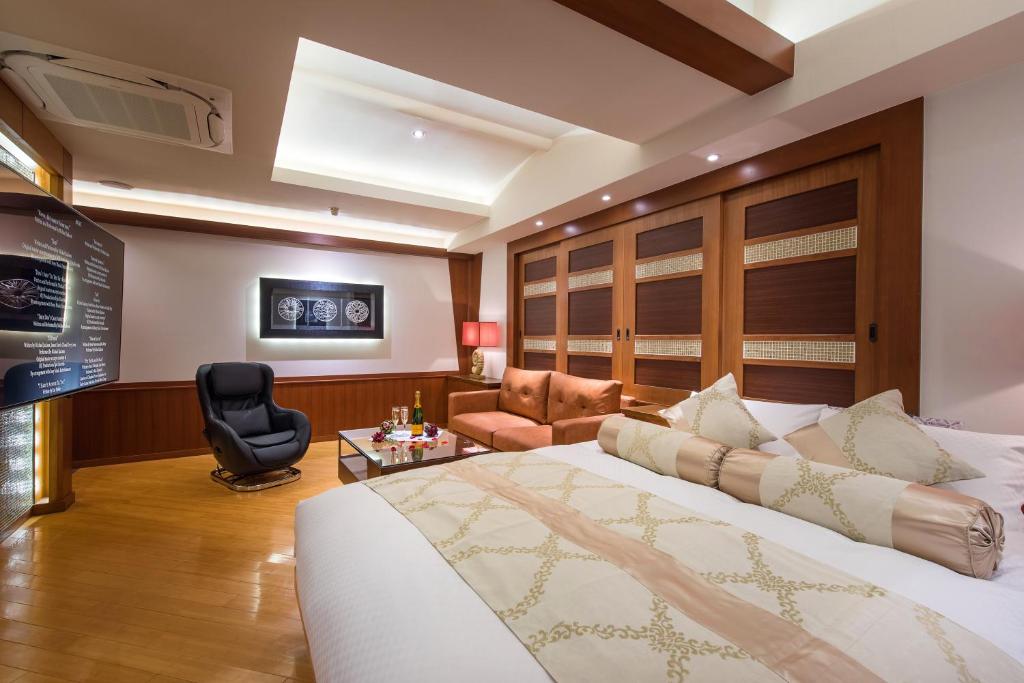 Posezení v ubytování HOTEL Dior7
