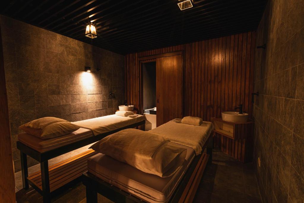 Lázně a/nebo wellness v ubytování Coro Hotel