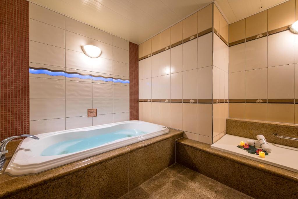 Koupelna v ubytování HOTEL Dior7