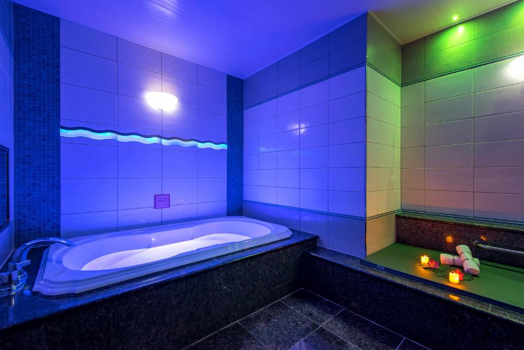 Koupelna v ubytování HOTEL Dior7