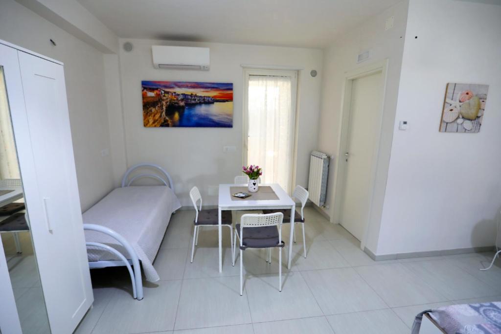 Postel nebo postele na pokoji v ubytování Casa Mascagni