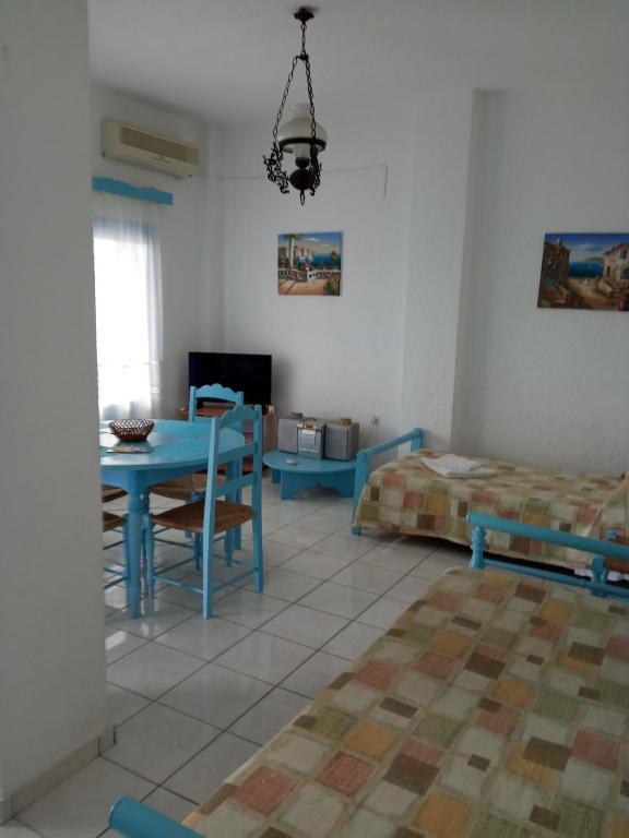 Postel nebo postele na pokoji v ubytování Residence Gerani