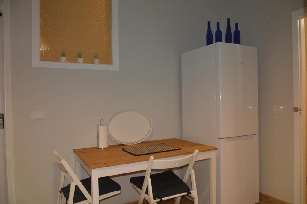 Kuchyň nebo kuchyňský kout v ubytování Holiday House Aguacate 1